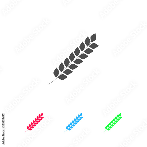 Spica icon flat.
