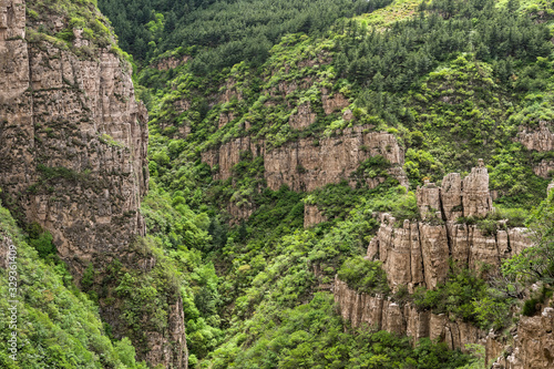 South gorge of Beiyue Hengshan china photo