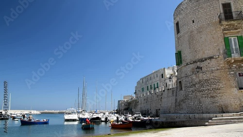 Panoramic view of Giovinazzo. Puglia. Italy.