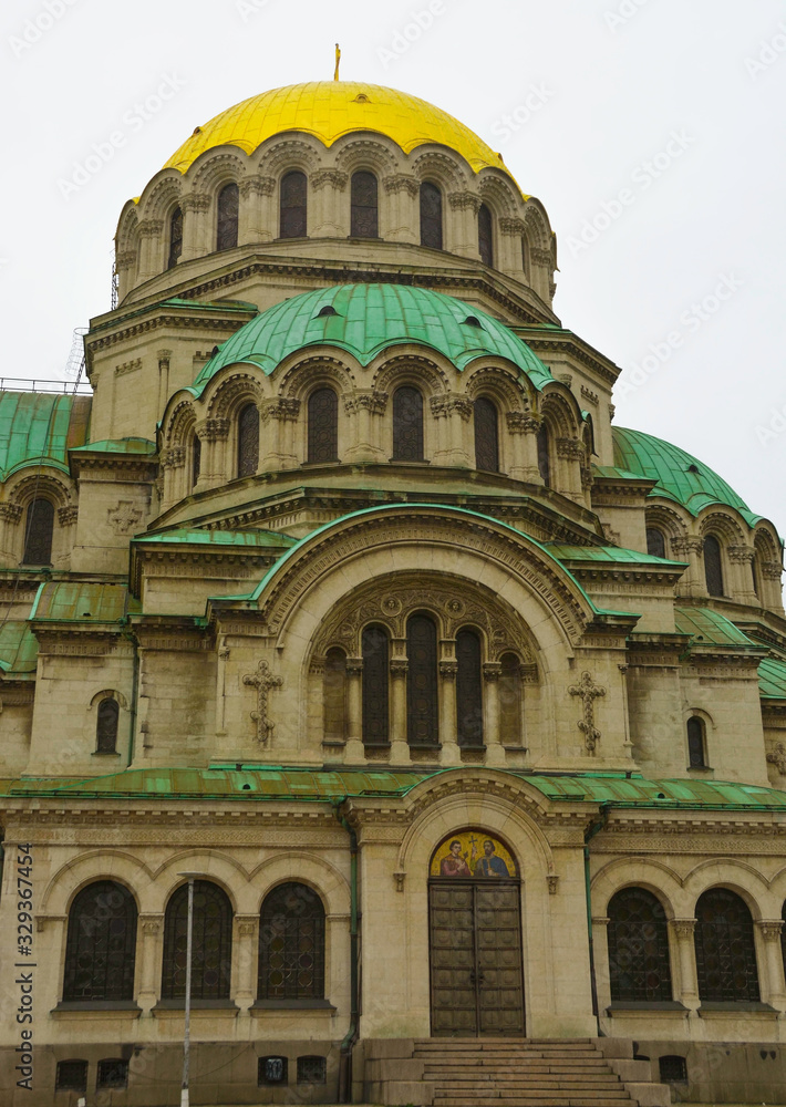 Saint Aleksandar Nevski Cathedral, Sofia, Bulgaria.