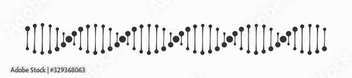 DNA vector illustration. Genetic engineering concept