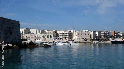 Panoramic view of Giovinazzo. Puglia. Italy.