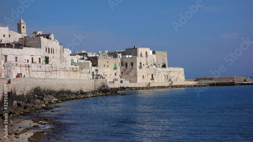 Panoramic view of Giovinazzo. Puglia. Italy.