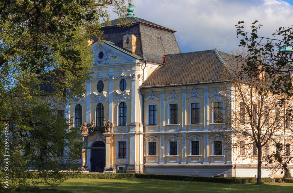 Baroque castle Kravare - Silesia, Czech Republic