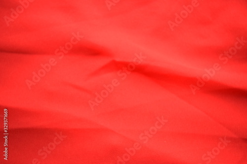 Red Color Soft and Smooth Fabric/Cloth Texture Background