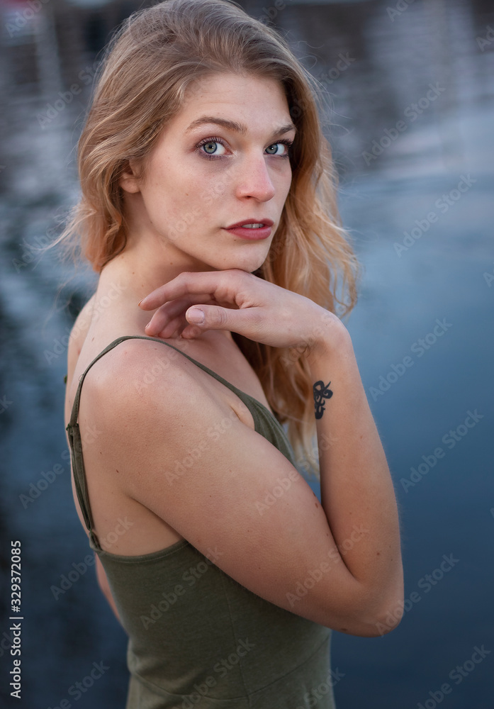 Portrait of a beautiful blonde Portrait of a beautiful blonde