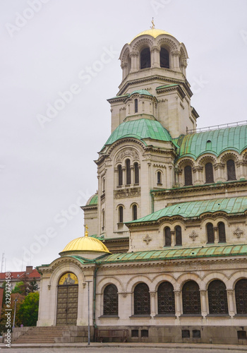 .St. Aleksandar Nevski Cathedral, Sofia, Bulgaria. photo