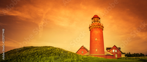 Bovbjerg Fyr Leuchtturm in Dänemark