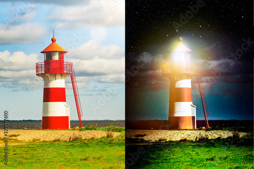 Grisetå Odde Fyr Leuchtturm in Dänemark