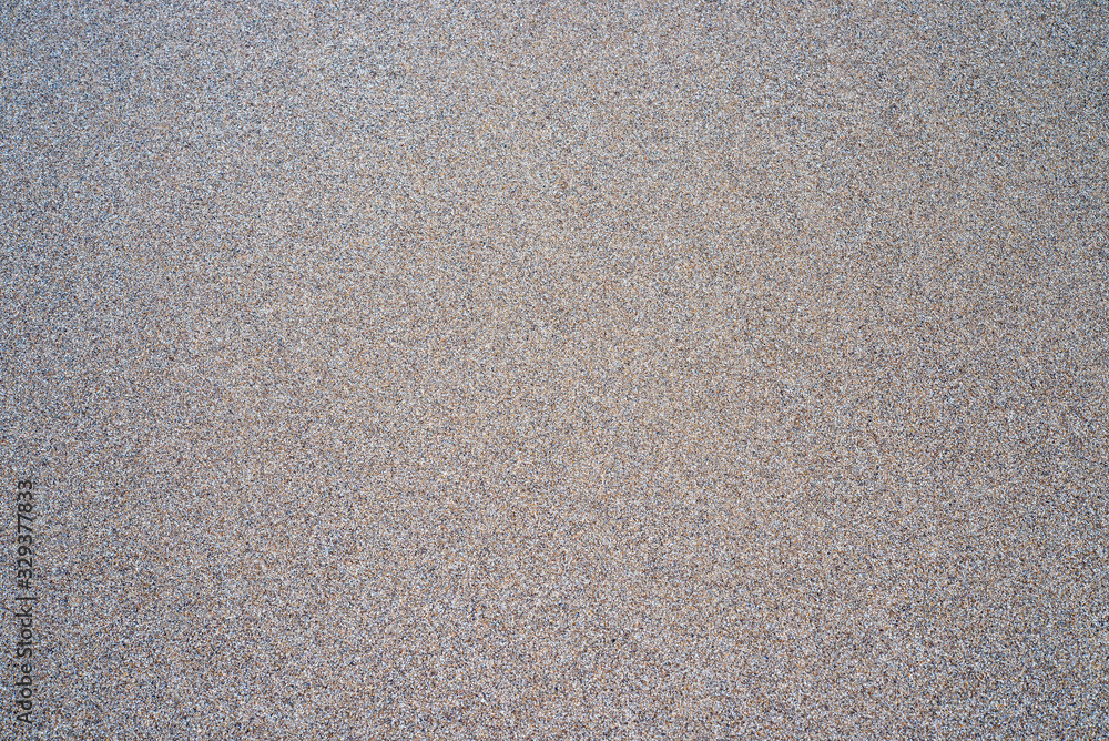 Fototapeta premium France. Gros plan sur une plage de sable à marée basse.