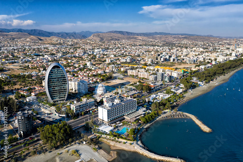 Limassol, Cyprus, aerial view