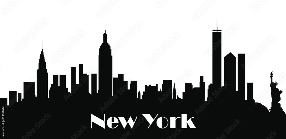 New York Skyline Vector