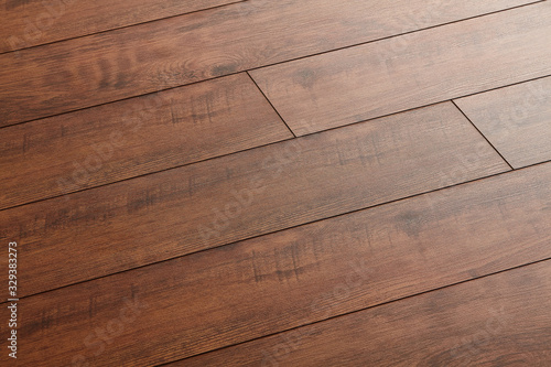 Wooden natural texture. New parquet blank. Wooden laminate floor boards background image. Home decor.