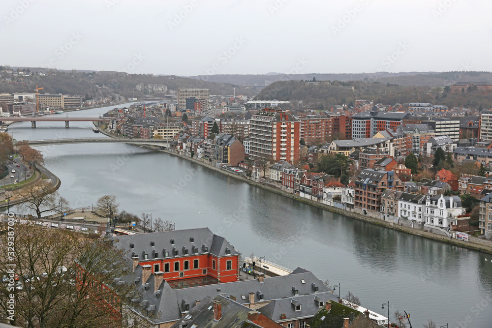 River Sambre, Namur in Belgium