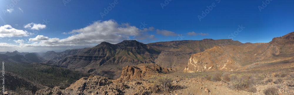 Naklejka premium Panoramic from nature