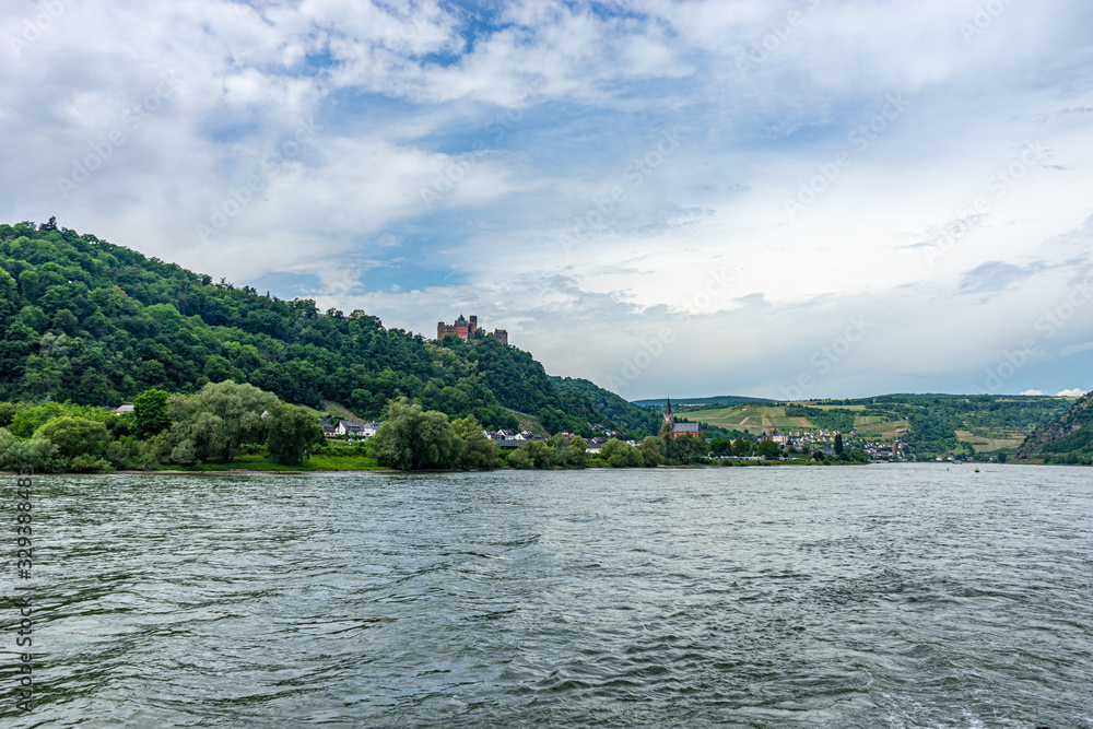 Germany, Rhine Romantic Cruise, a large body of water Germany, Rhine Romantic Cruise, a large body of water