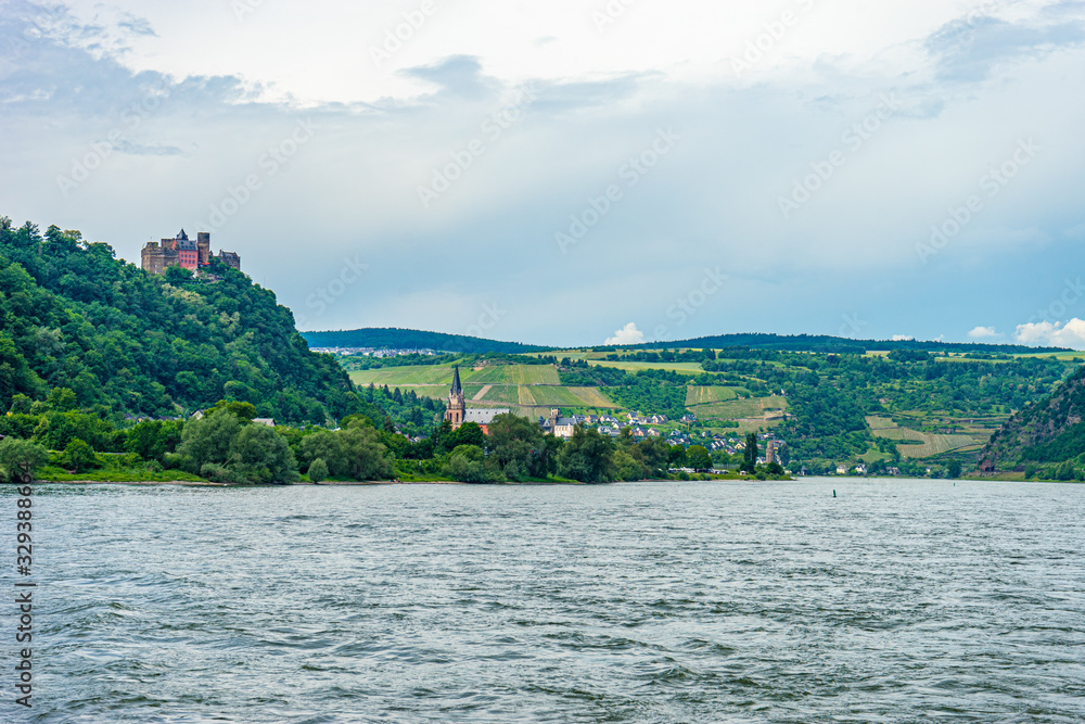 Germany, Rhine Romantic Cruise, a large body of water Germany, Rhine Romantic Cruise, a large body of water