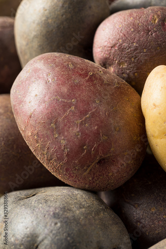 Raw Organic Rainbow Baby Potatoes