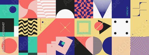 Neo Modernism Artwork Pattern Design