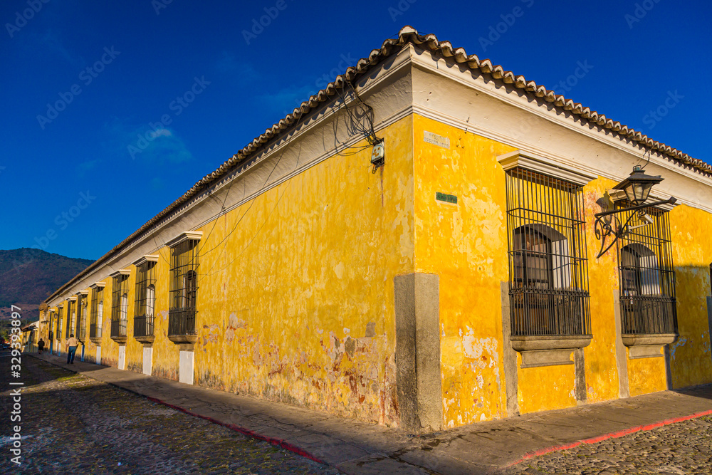Old town in Antigua Guatemala