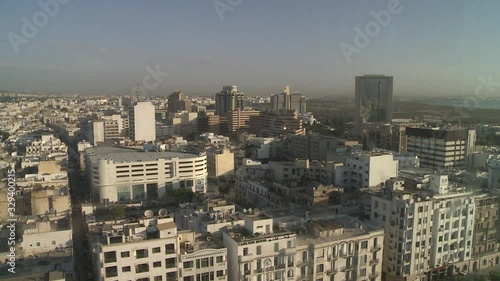 aerial view of TUNIS