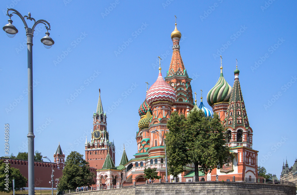 St Basil's Church on the Red Square, Moscow