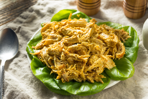 Εκτύπωση καμβά Homemade Curried Coronation Chicken with Lettuce