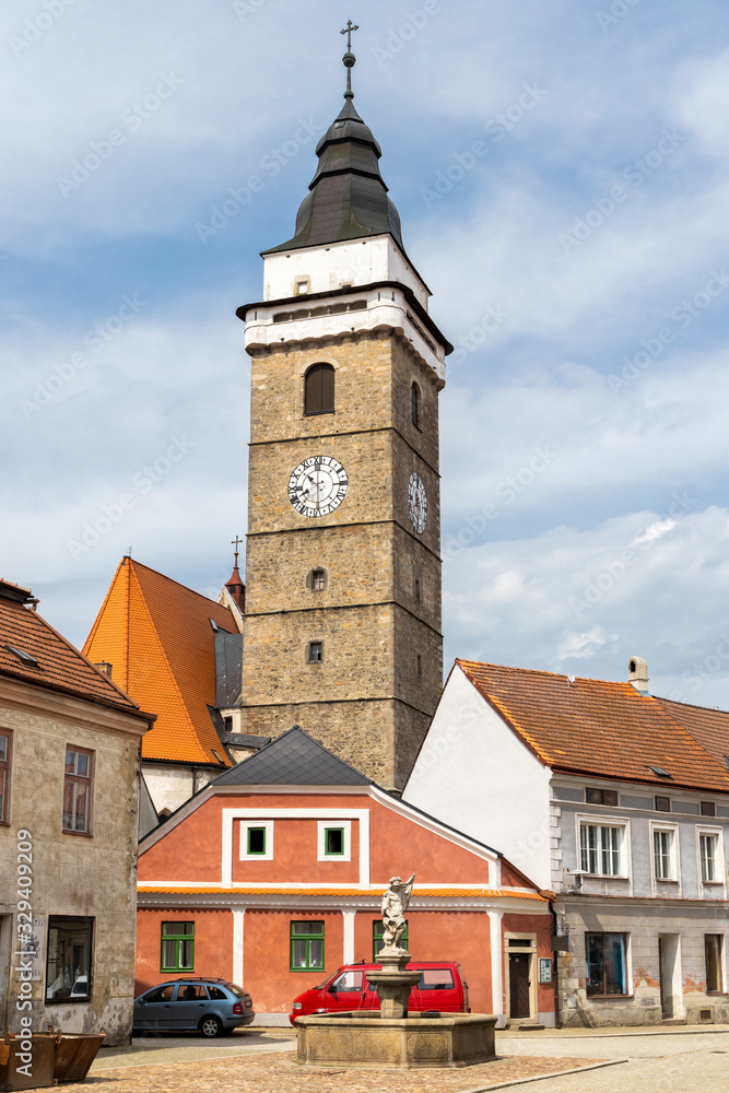 Fototapeta premium Olad town Slavonice in Czech Republic