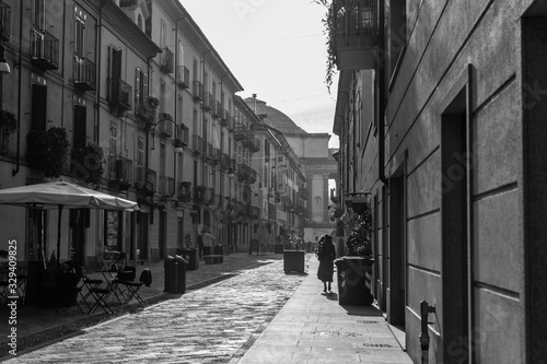 Canvas Print Torino's street