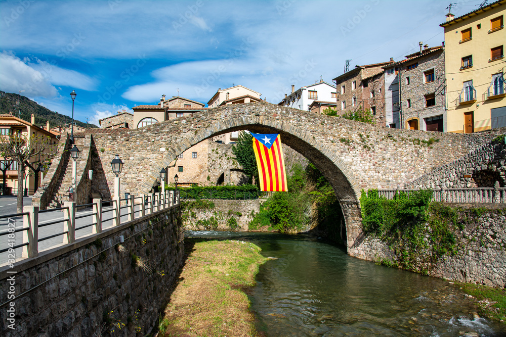 La Pobla de Lillet in Catalonia, Spain.