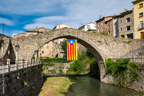 La Pobla de Lillet in Catalonia, Spain. photo