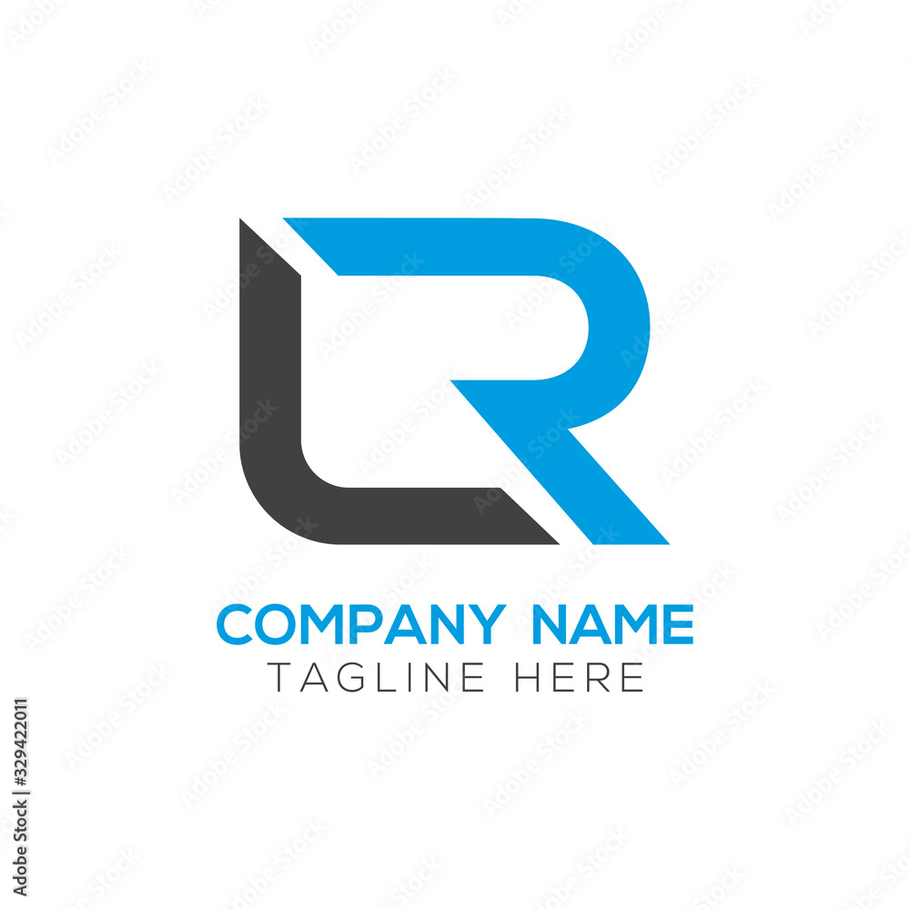 Initial LR letter Business Logo Design vector Template. Abstract Letter LR logo Design Initial LR letter Business Logo Design vector Template. Abstract Letter LR logo Design