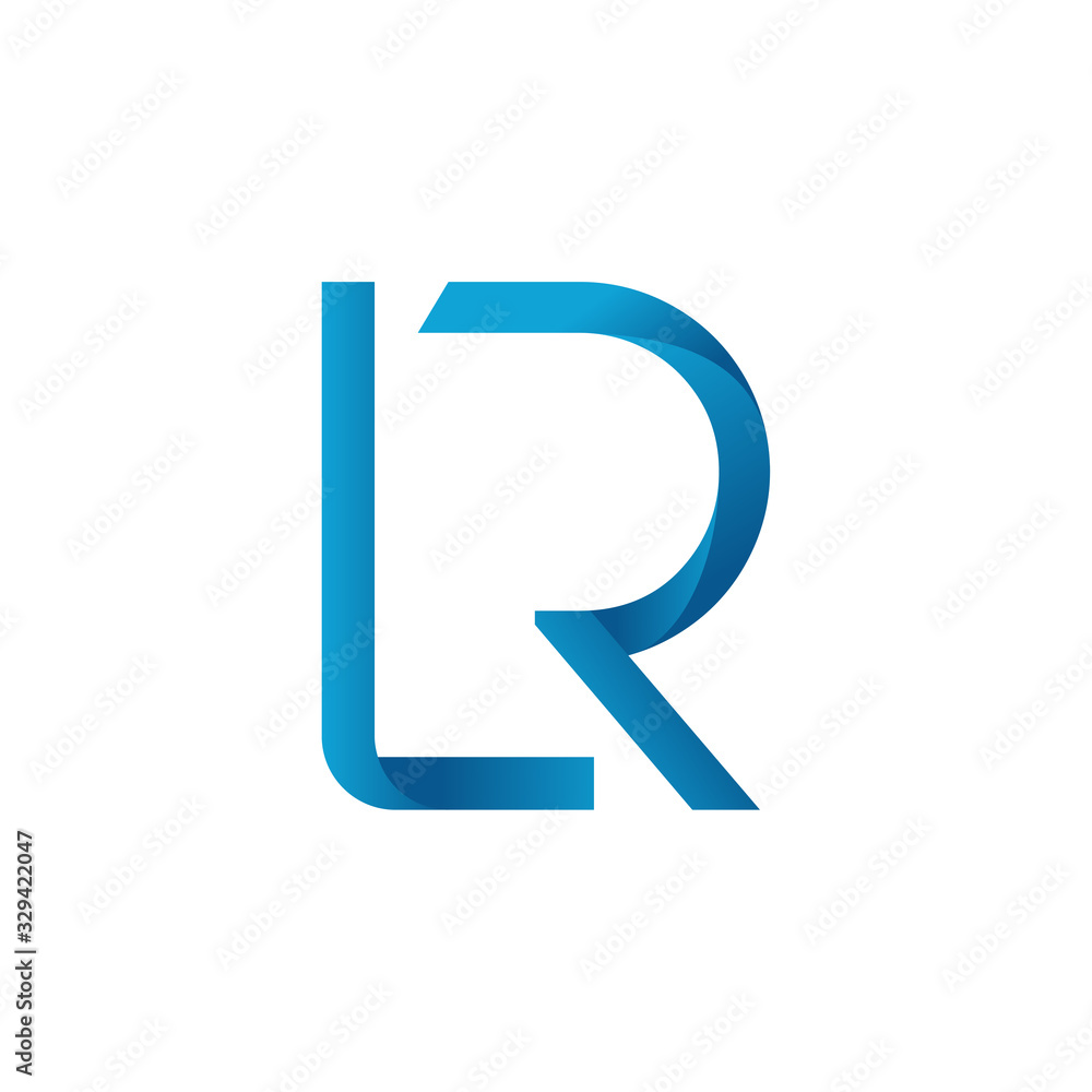 Initial LR letter Business Logo Design vector Template. Abstract Letter LR logo Design Initial LR letter Business Logo Design vector Template. Abstract Letter LR logo Design