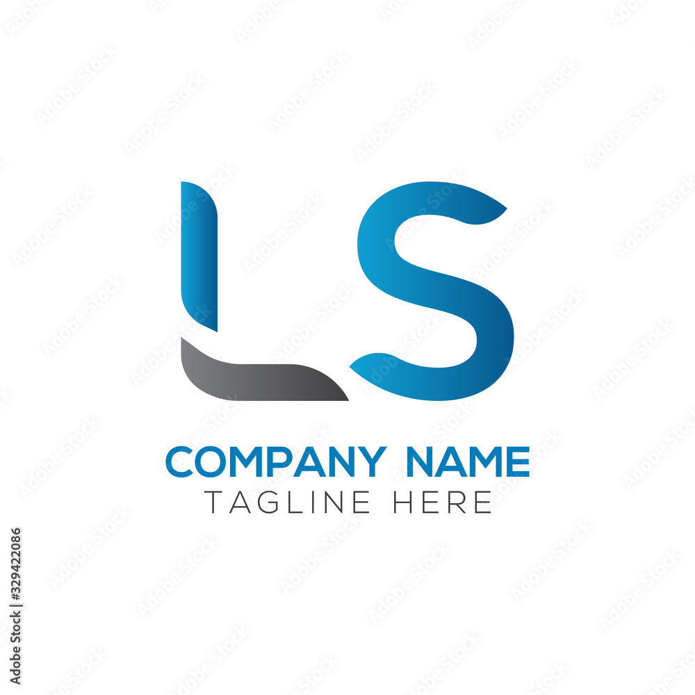 Initial LS letter Business Logo Design vector Template. Abstract Letter LS logo Design Initial LS letter Business Logo Design vector Template. Abstract Letter LS logo Design