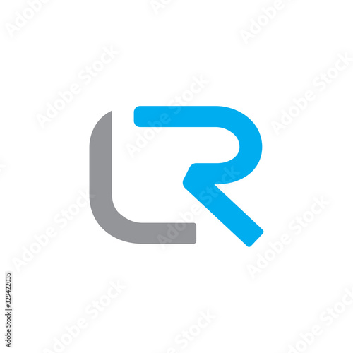 Free Download Initial LR letter Business Logo Design vector Template. Abstract Letter LR logo Design - GFXLoad