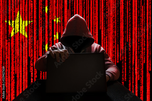 Photography Chinese hacker cyber attack