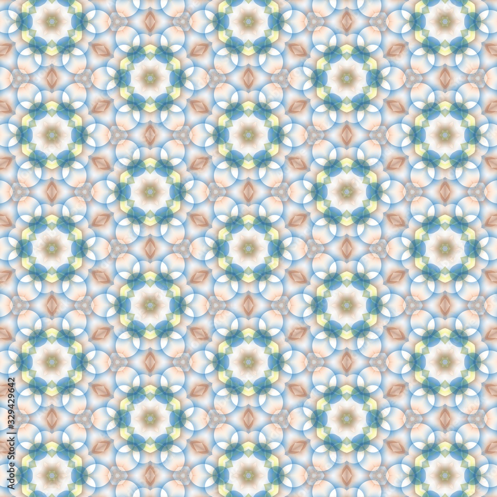 abstract pattern kaleidoscope background, patterns for fabric printing, decorative mosaic, colorful texture creative background, mosaic, illustration, ornament of the mosaic.