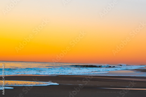 Beautiful sunrise on the coast © alphawolff75