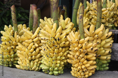 Banane in vendita in Ecuador