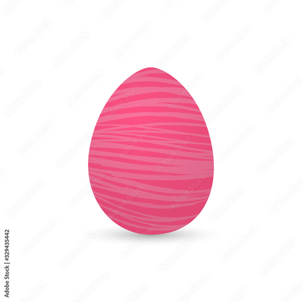 Isolated decorated easter eggs Isolated decorated easter eggs