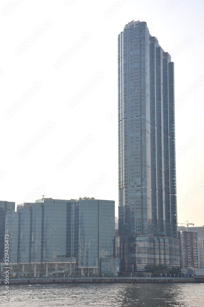Naklejka premium Hong Kong travel