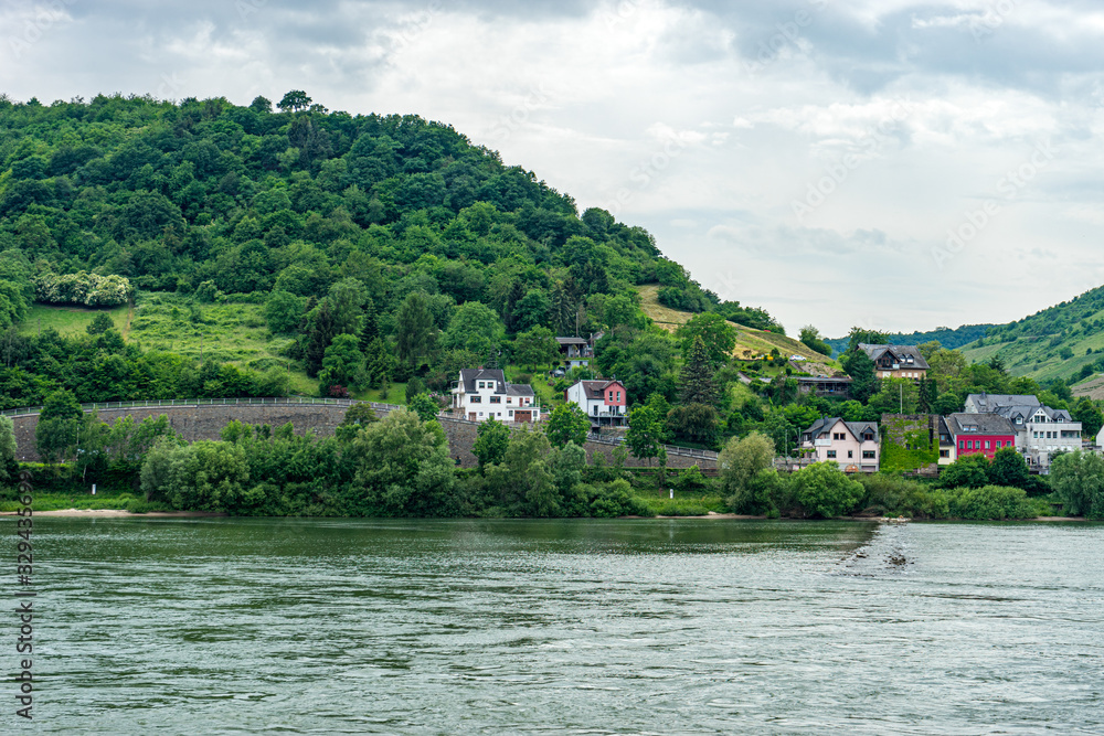 Germany, Rhine Romantic Cruise, a large body of water Germany, Rhine Romantic Cruise, a large body of water