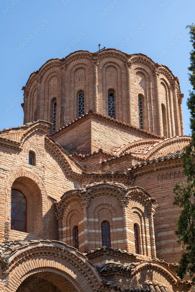 Byzantine Church of Prophet Elias in Thessaloniki, Greece