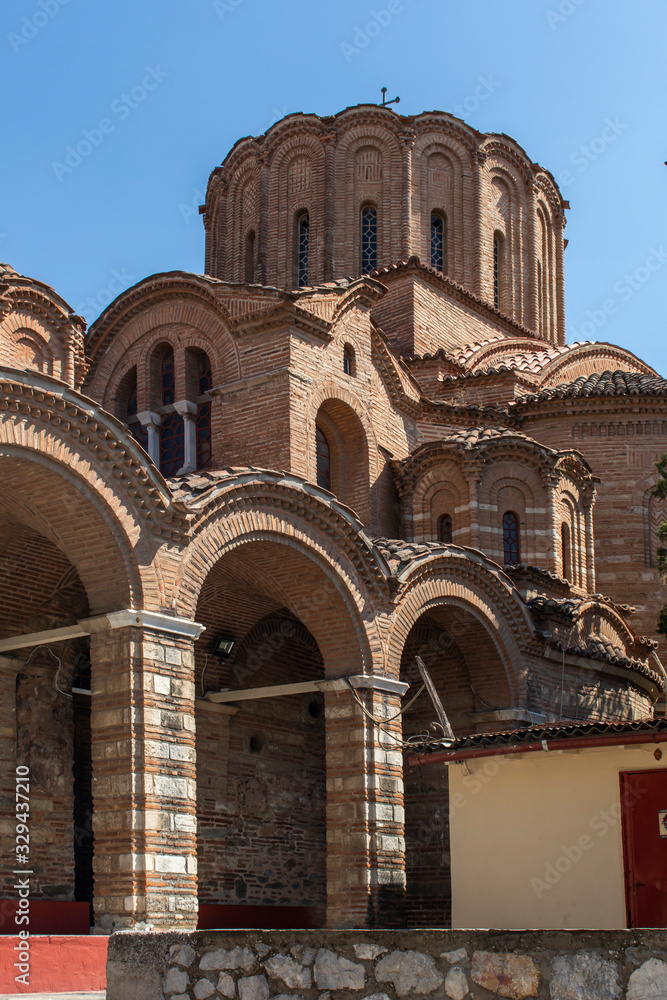 Byzantine Church of Prophet Elias in Thessaloniki, Greece