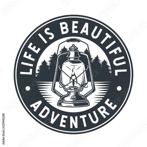 Emblem wild camping kerosene lamp paraffin lantern