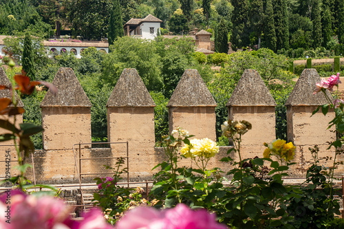 Alhambra and Generalife garden, Granada, Andalucia, Spain