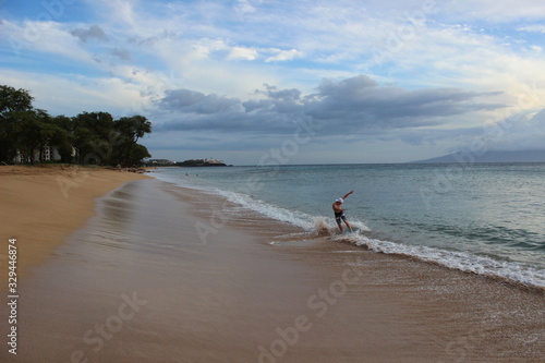 Skim boarding 