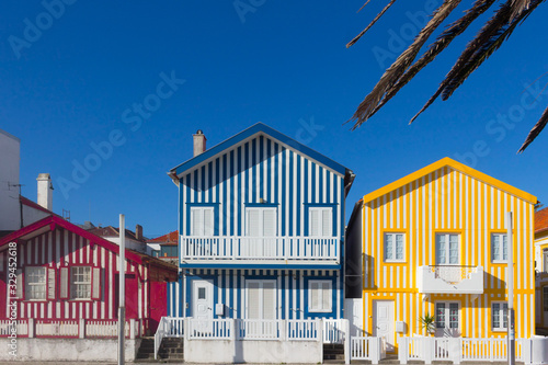 Stripes house in Costa Nova beach