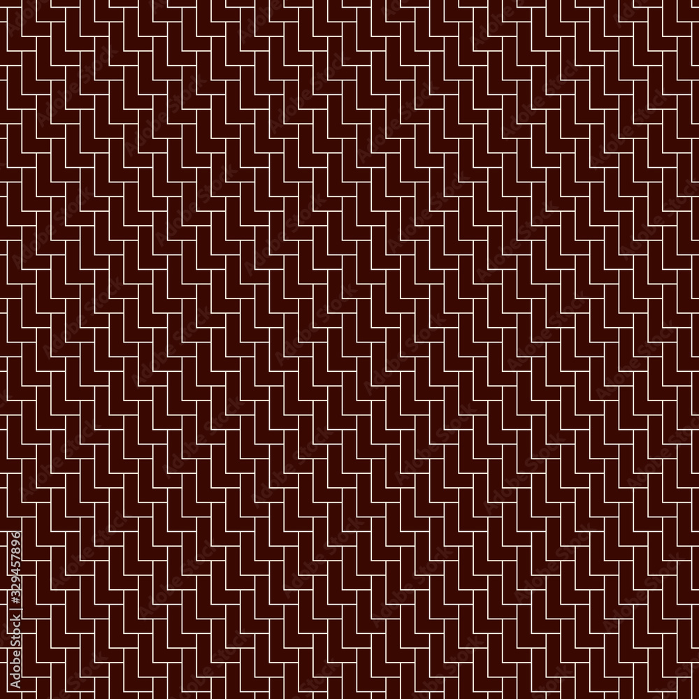 Asian ornament with repeated scallops. Triangular scales motif. Seamless surface pattern with polygons. L shape blocks Asian ornament with repeated scallops. Triangular scales motif. Seamless surface pattern with polygons. L shape blocks