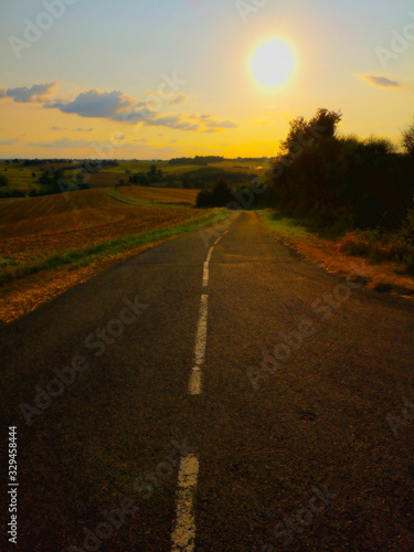 Obraz na płótnie Chemin de Cocagne